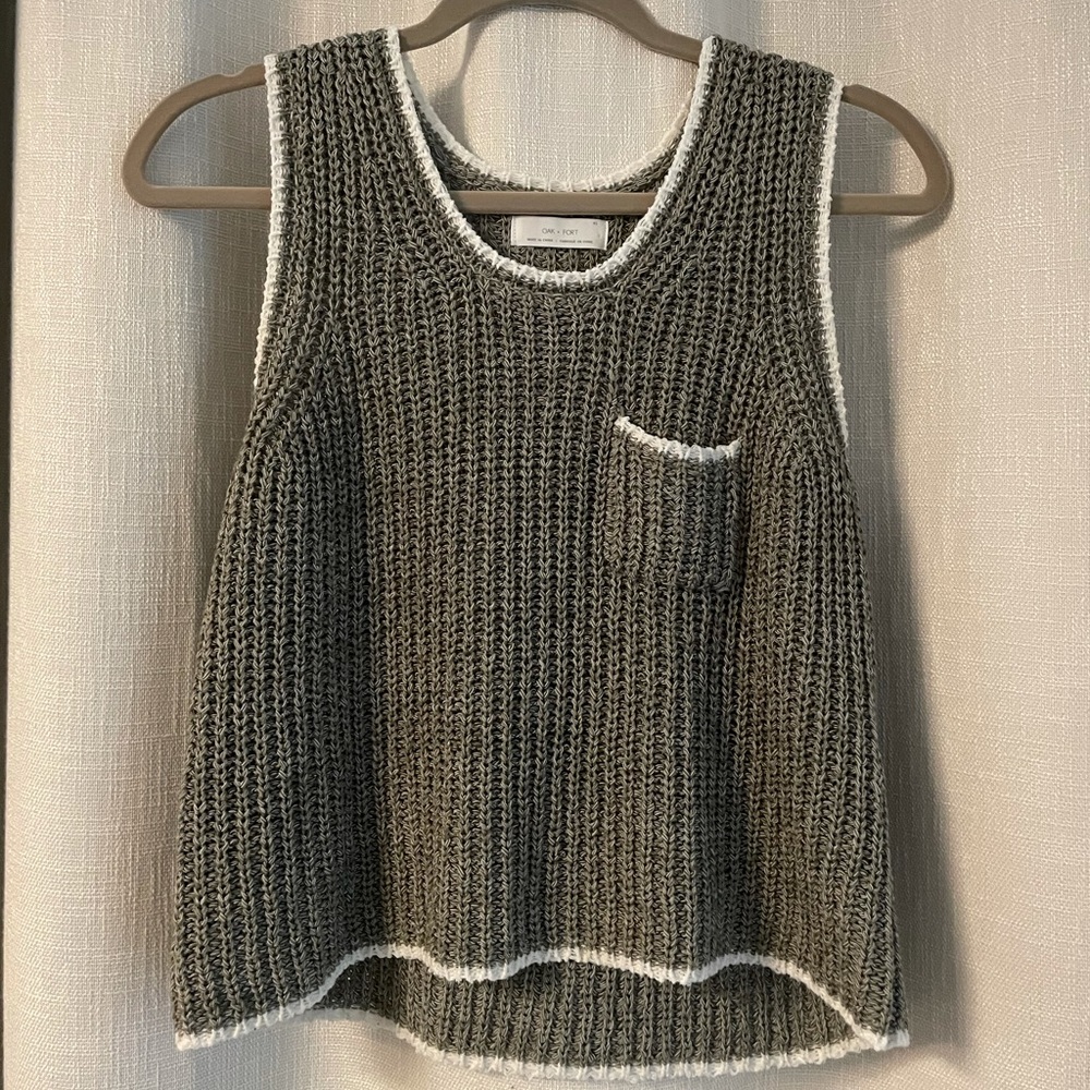 Oak + Fort sweater tank